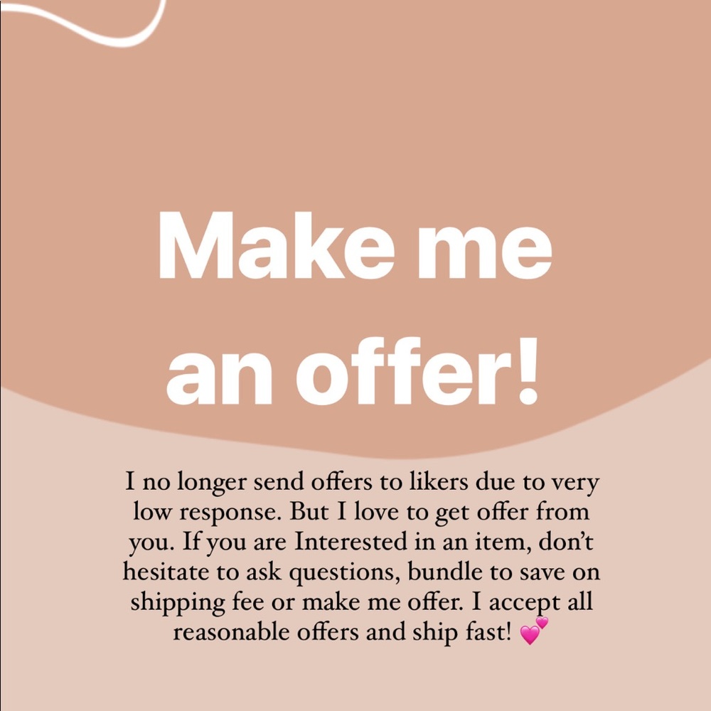 ⭐️Offer=Discount!✨
